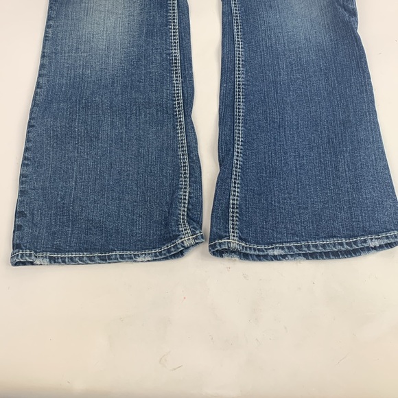 Silver jeans Suki Surplus Bootcut Size 32 Medium wash denim stretch Flap pocket - Picture 5 of 15